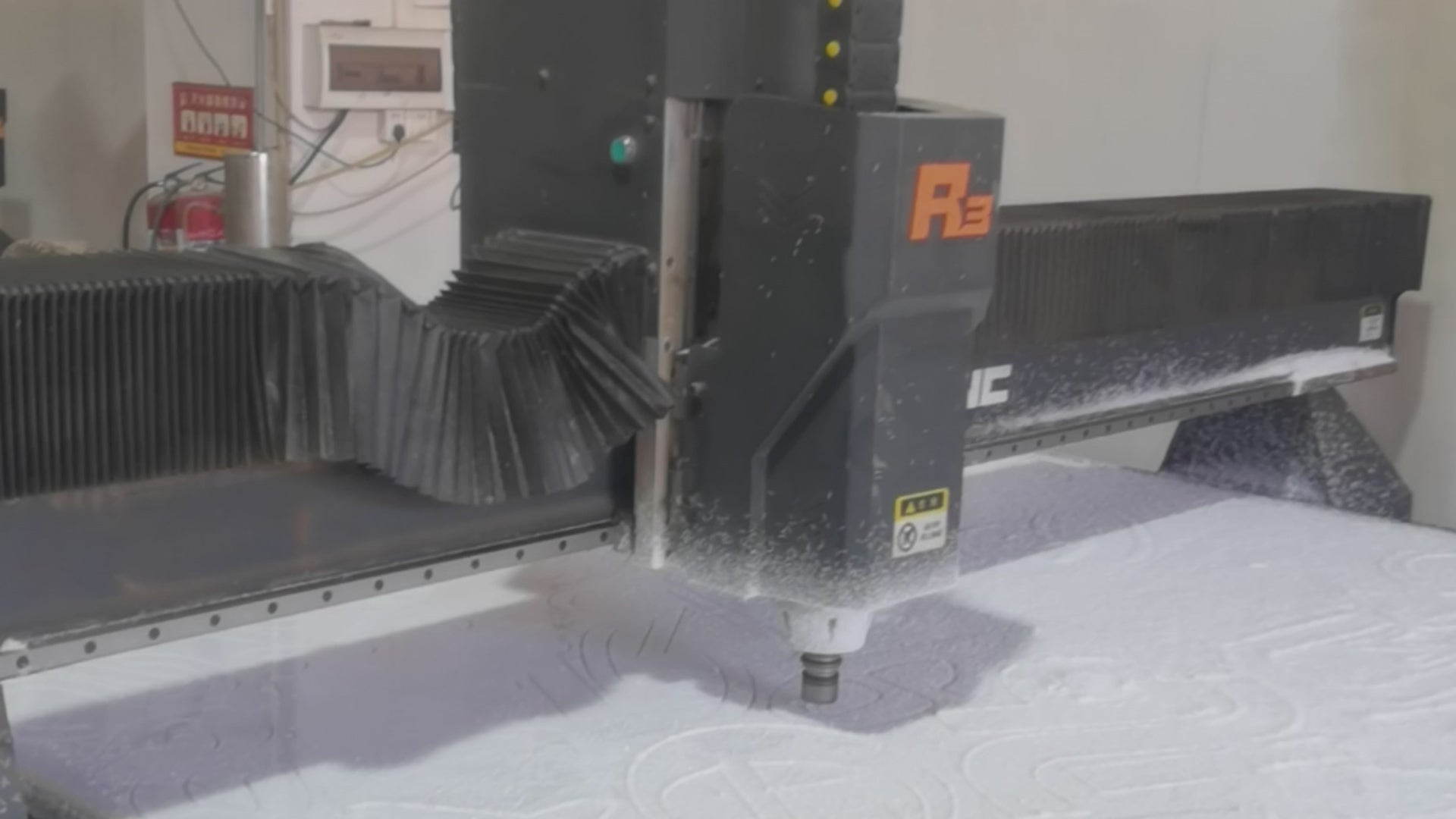 Load video: this is Assembly Workshop where we assembly signs